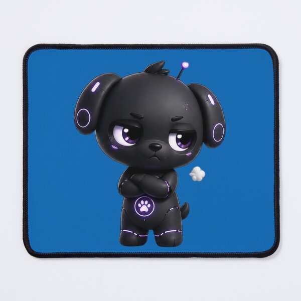 Item preview, NeoPup Offended – Moody Sci-Fi Puppy “Processing Feelings designed and sold by Mosogoloso.