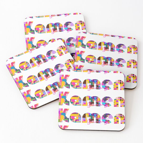 Item preview, Kamen, Germany, Vibrant Abstract City Typography Art designed and sold by Wanderful-roads.