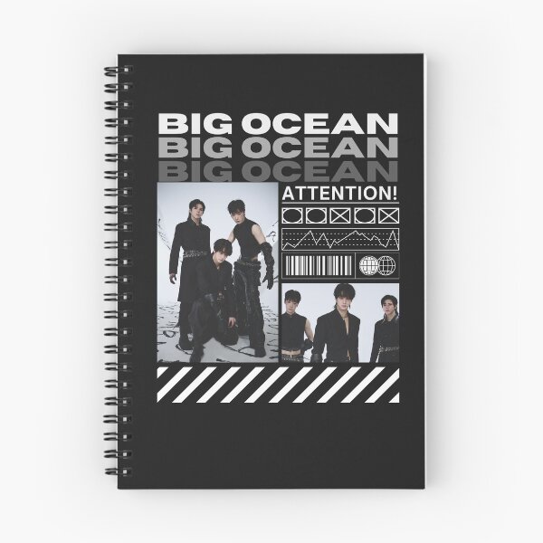 Item preview, ATTENTION! Big Ocean K-POP Streetwear Grunge Design designed and sold by smeraldosecrets.