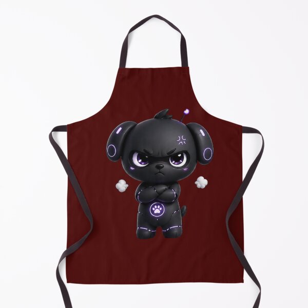Item preview, NeoPup Angry – Futuristic Robot Dog Mood “Not Today” Description designed and sold by Mosogoloso.