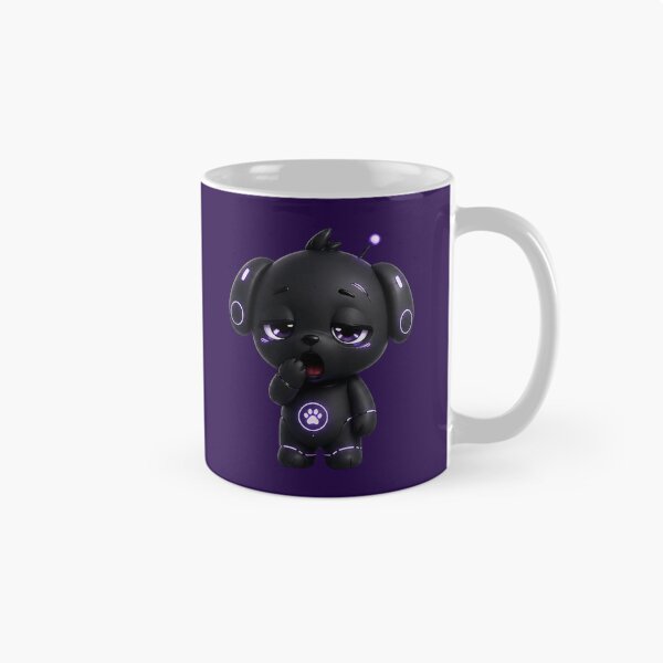 Item preview, NeoPup Tired – Low Battery Robot Puppy “Need a Reboot” designed and sold by Mosogoloso.