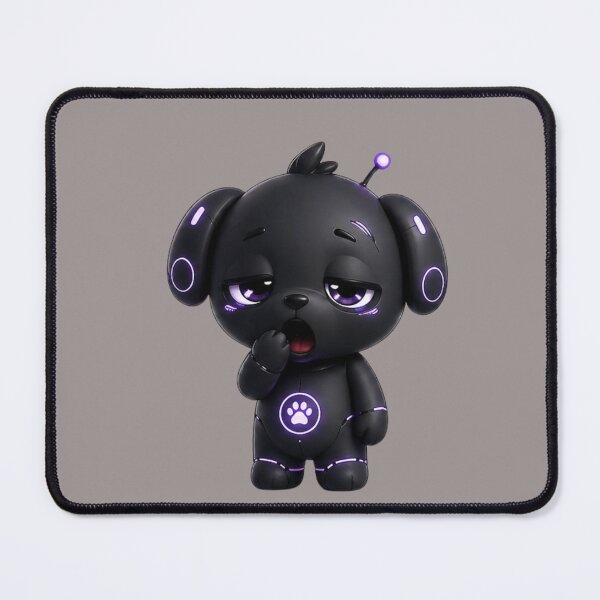 Item preview, NeoPup Tired – Low Battery Robot Puppy “Need a Reboot” designed and sold by Mosogoloso.