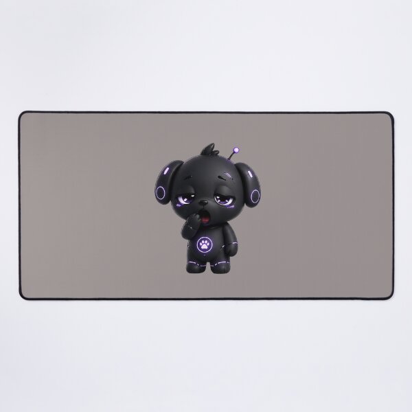 Item preview, NeoPup Tired – Low Battery Robot Puppy “Need a Reboot” designed and sold by Mosogoloso.