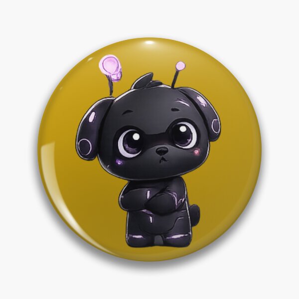 Item preview, NeoPup Annoyed – Moody Cyber Puppy designed and sold by Mosogoloso.