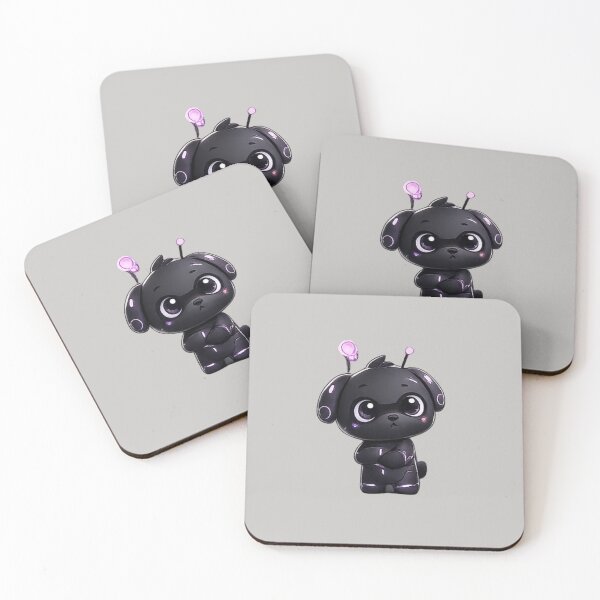 Item preview, NeoPup Annoyed – Moody Cyber Puppy designed and sold by Mosogoloso.