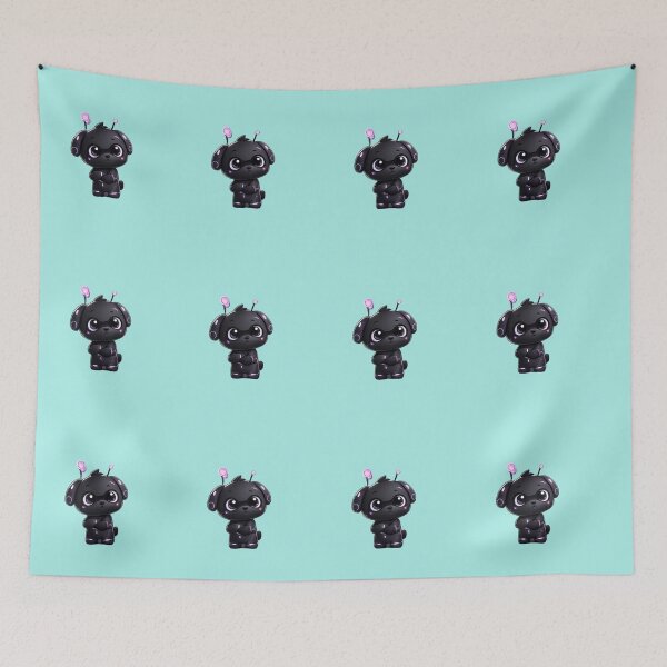 Item preview, NeoPup Annoyed – Moody Cyber Puppy designed and sold by Mosogoloso.