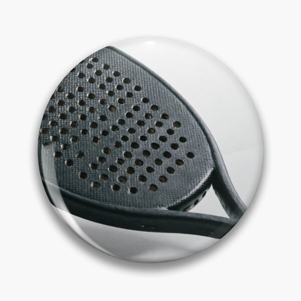 Item preview, Black Padel Racket on White Minimalist Background designed and sold by ticzla95.