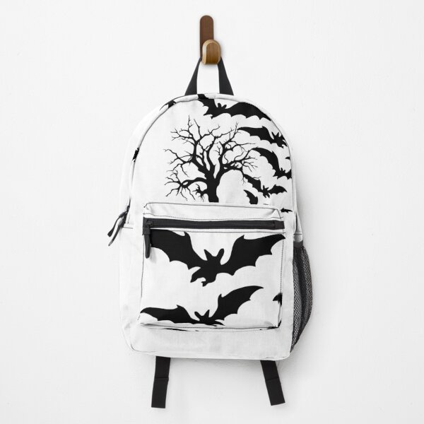 Item preview, Flying Bats Silhouette Over Spooky Tree designed and sold by Cutethings3.