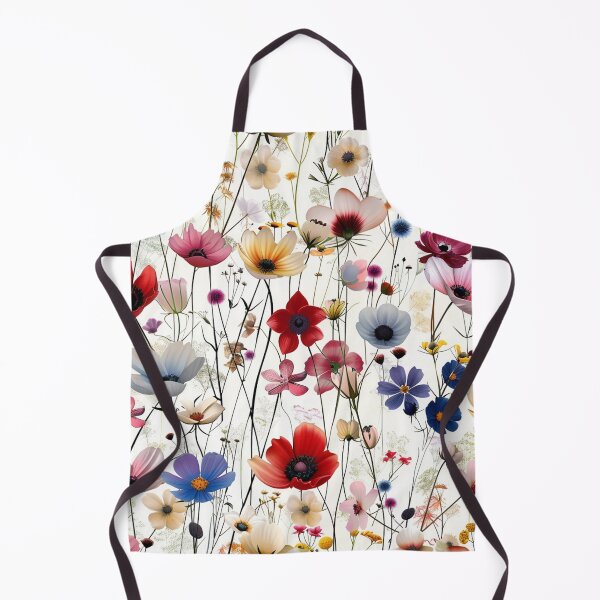 Artikelvorschau, Farbenfrohe Wildblumen – Modernes Blumenmusterdesign entworfen und verkauft von VelvetThornsArt.