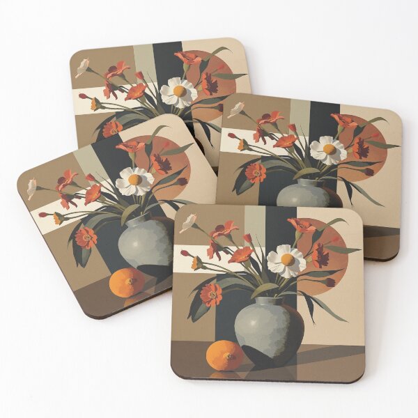 Item preview, Bauhaus Flowers designed and sold by TheInkyLine.