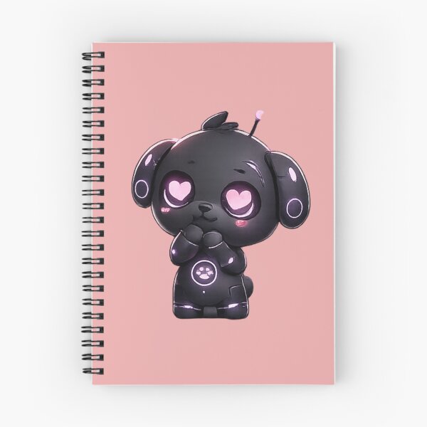 Item preview, NeoPup In Love – Kawaii Sci-Fi Mascot designed and sold by Mosogoloso.