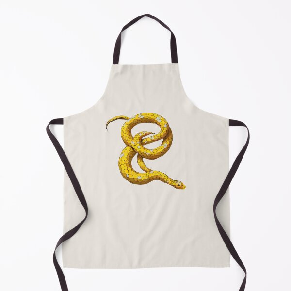 Item preview, Golden Mosaic Snake – Modern Animal Art designed and sold by Tklezardesigns.