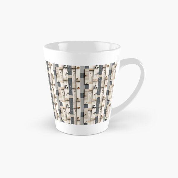 Item preview, Minimalist Wooden Plank Pattern with Bead Details and Floral Accents designed and sold by semenol.