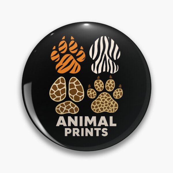 Item preview, Animal Print Paw Patterns designed and sold by SiarheiYur.
