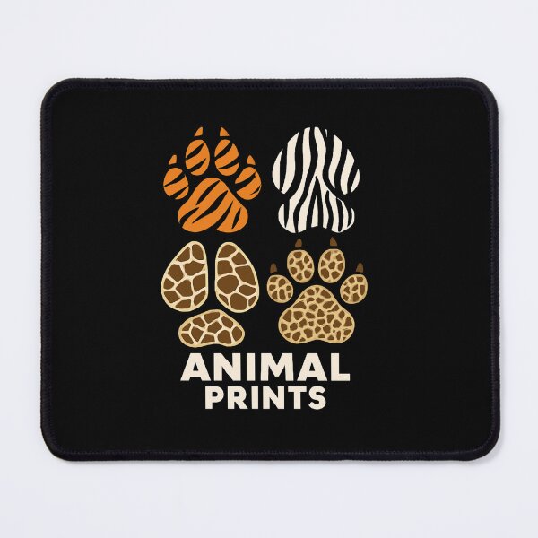 Item preview, Animal Print Paw Patterns designed and sold by SiarheiYur.