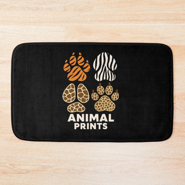 Item preview, Animal Print Paw Patterns designed and sold by SiarheiYur.