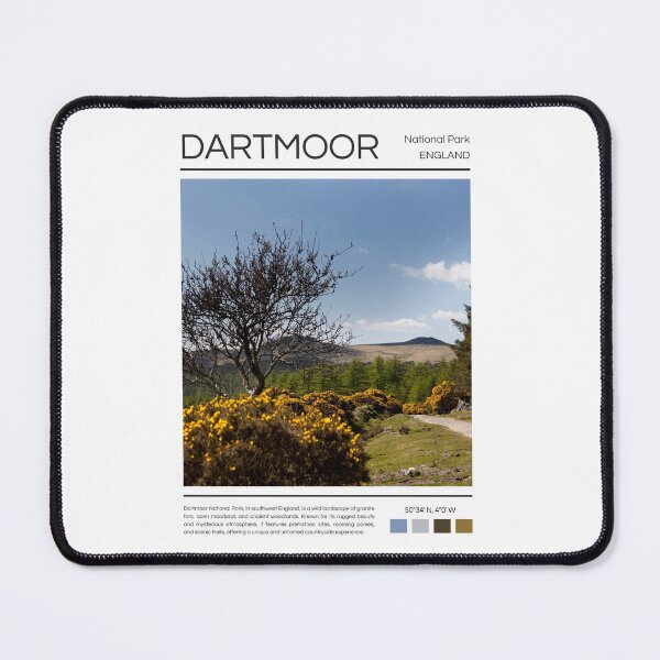 Item preview, Dartmoor National Park - England designed and sold by StudioRedKoala.