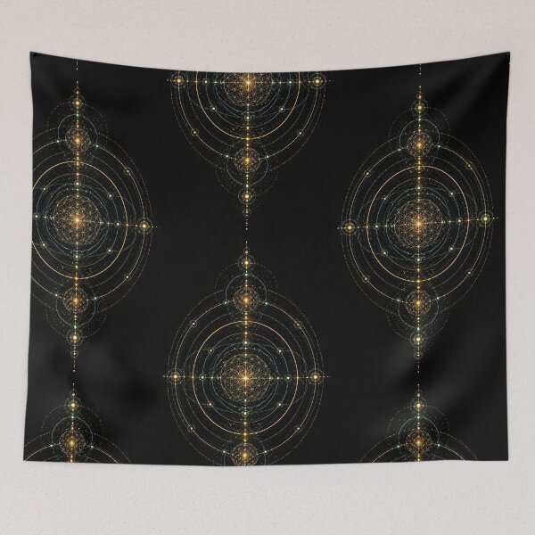 Item preview, Orbital Geometry Alignment | Fractals and Mandalas | Sublime Nature designed and sold by monkeybusiness.pt.