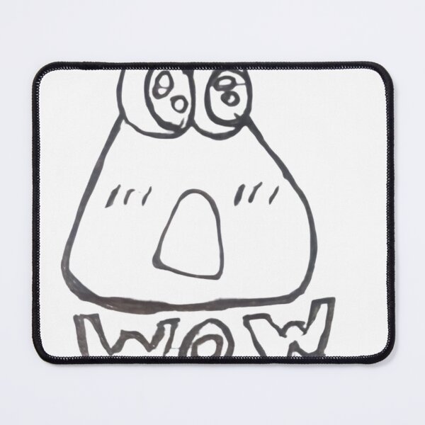 Item preview, Wow Doodle Face designed and sold by DoodleVerseDark.