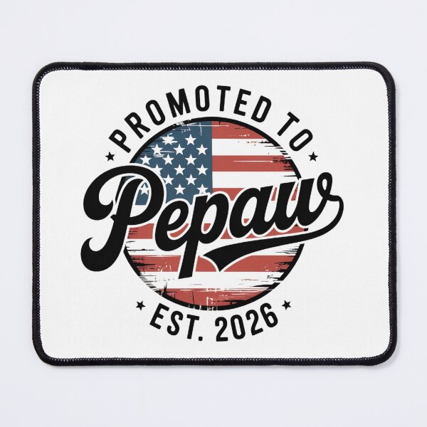 Item preview, Vintage Promoted to Pepaw EST 2026 USA Flag designed and sold by ZACK ART.