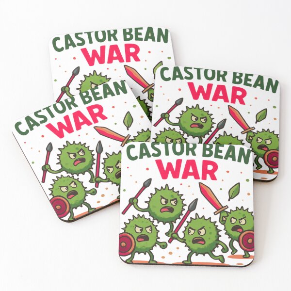 Item preview, Angry Castor Beans Battle - Retro Kids Game Art BRAZIL designed and sold by BELLZINHO - ARTES.