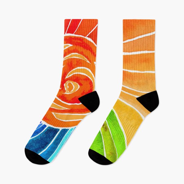 Item preview, Orange Sunny Rainbow Art designed and sold by AlinaArt&Design.