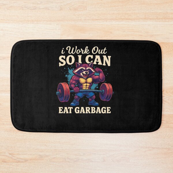 Item preview, Raccoon Workout Humor designed and sold by SiarheiYur.