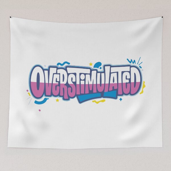 Item preview, Overstimulated but Still Iconic designed and sold by Anvc-Art.