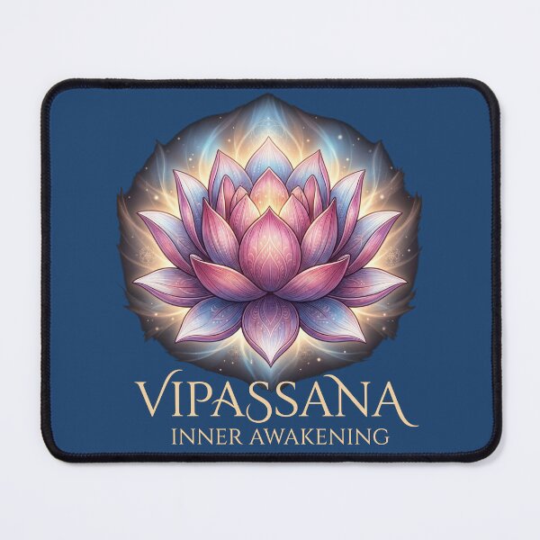 Item preview, Vipassana Meditation Lotus – Absolute Universe Spiritual Calm Design designed and sold by ArtsyExplorer.