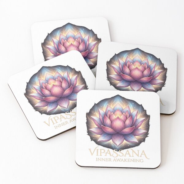 Item preview,  Vipassana Meditation Lotus – Absolute Universe Spiritual Calm Design designed and sold by ArtsyExplorer.
