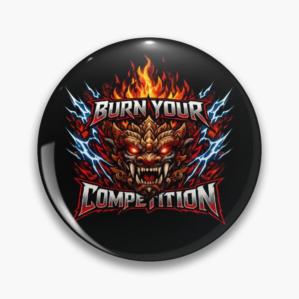 Item preview, Burn Your Competition – Indonesian Barong Style Demon designed and sold by SidTastic .