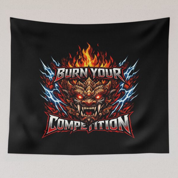 Item preview, Burn Your Competition – Indonesian Barong Style Demon designed and sold by SidTastic .