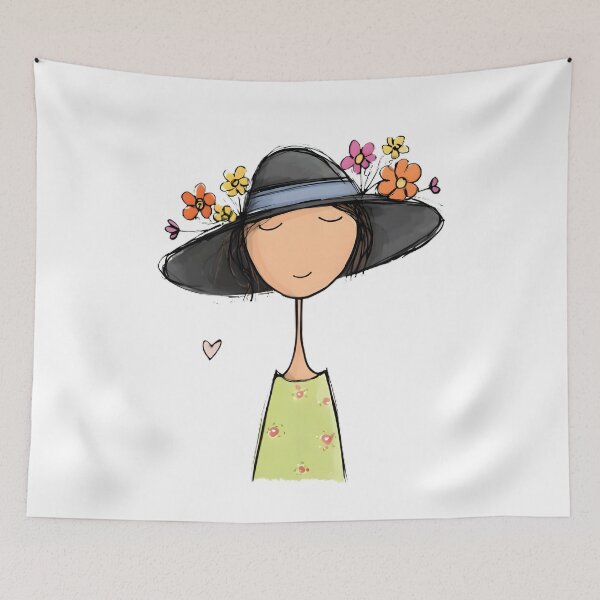 Item preview, Modern girl designed and sold by Retro Whimsy.