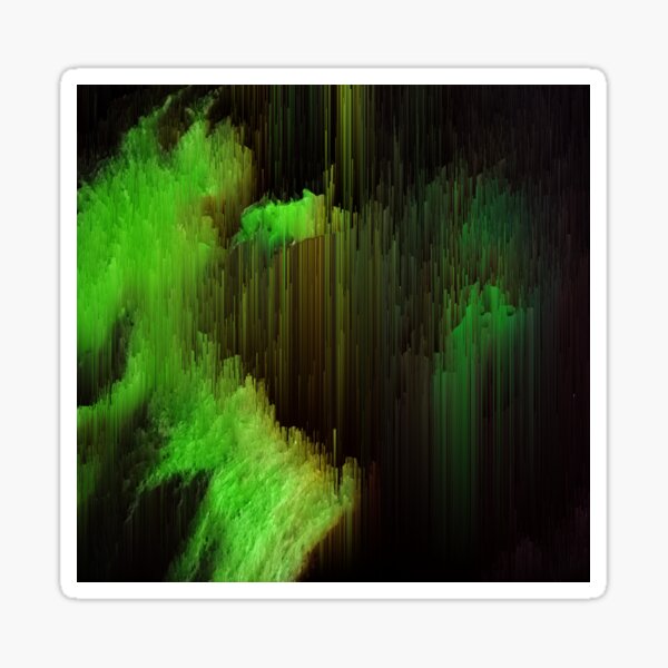 Item preview, Ectoplasm - Abstract Glitchy Pixel Art designed and sold by Jennifer Walsh Design.