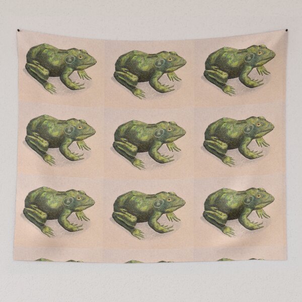 Item preview, Frog Close-up designed and sold by lisavonbiela.