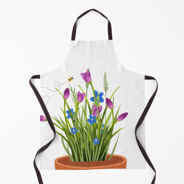 Item preview, Colorful Wildflowers with Butterfly Garden Art designed and sold by Cutethings3.