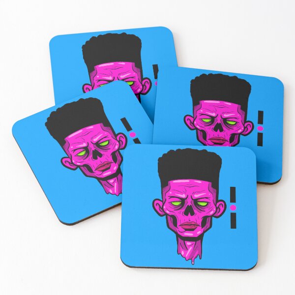 Item preview, Cyberpunk Pink Zombie with High Top Fade designed and sold by CrypticDeed.