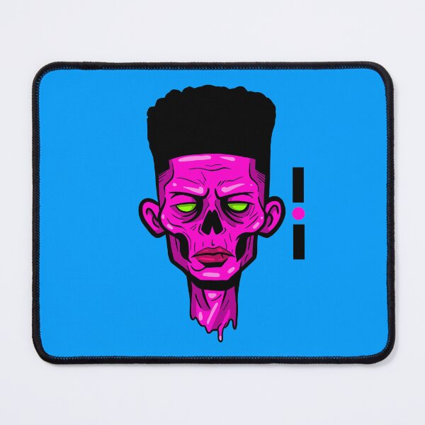Item preview, Cyberpunk Pink Zombie with High Top Fade designed and sold by CrypticDeed.