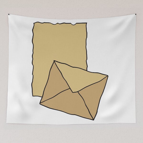 Item preview, Parchment Letter and Envelope designed and sold by bookstackdream.