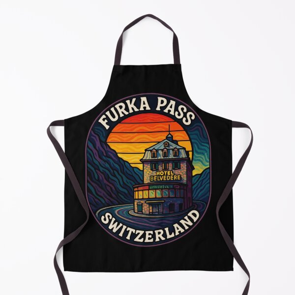 Item preview, Furka Pass Belvedere Hotel Switzerland Alpst Travel designed and sold by TomFrontierArt.