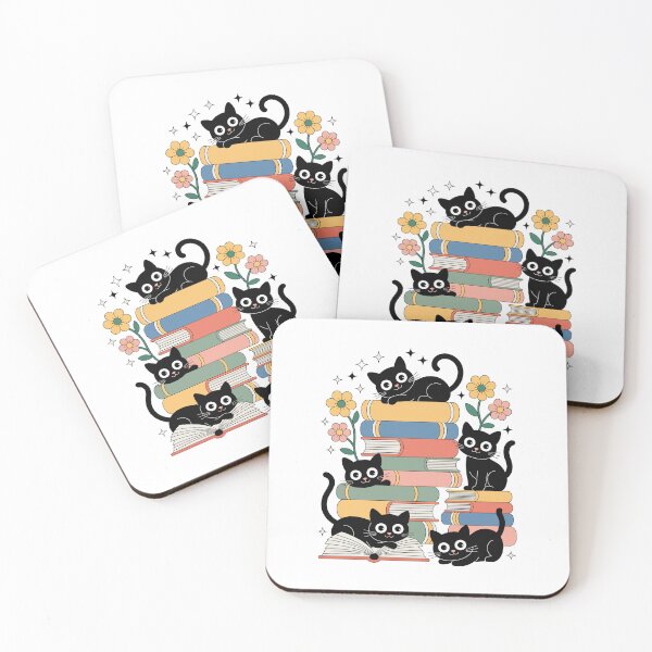 Item preview, Cats on a Bookstack designed and sold by jkrphoto.
