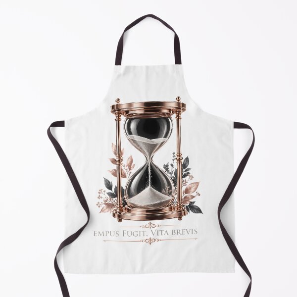 Item preview, Latin Quotes Tempus Fugit Vita Brevis Hourglass designed and sold by chattsuede.