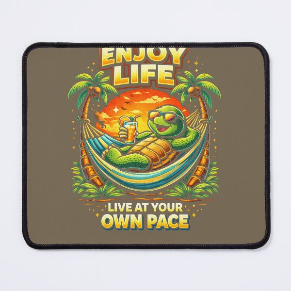 Item preview, turtle hammock tropical funny designed and sold by Mudikeys.