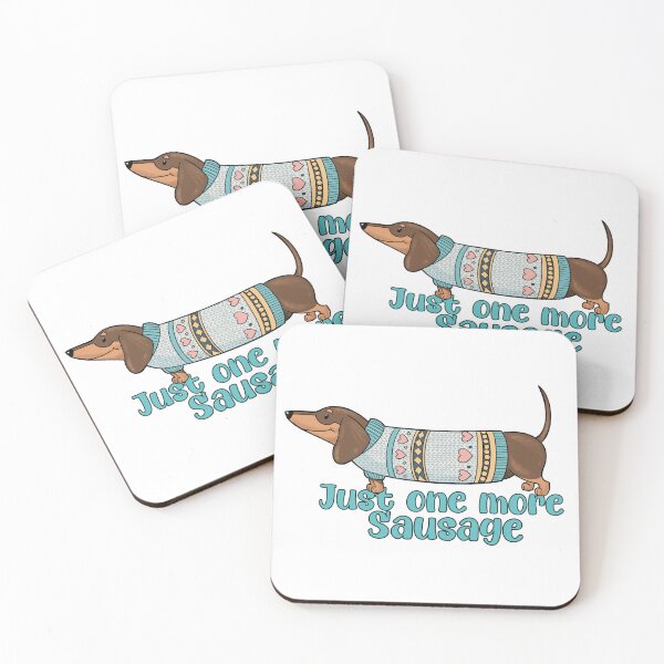 Item preview, Cute dachshund in a cosy jumper - just one more sausage designed and sold by LittleSausage.