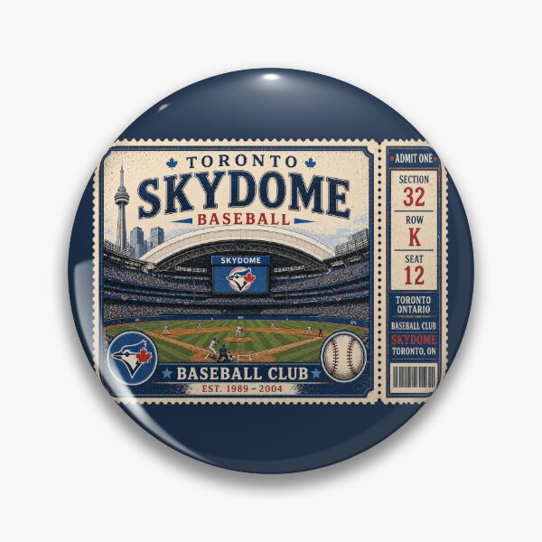 Item preview, Copy of Toronto Baseball Vintage Ticket Stub Skydome Stadium Retro Ballpark Design designed and sold by GhostDawgs.