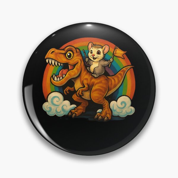 Item preview, Mouse Riding Dinosaur designed and sold by SiarheiYur.