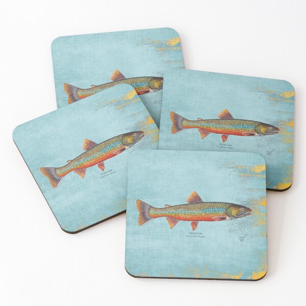 Item preview, Arctic Char Painting designed and sold by Stephen Emms.