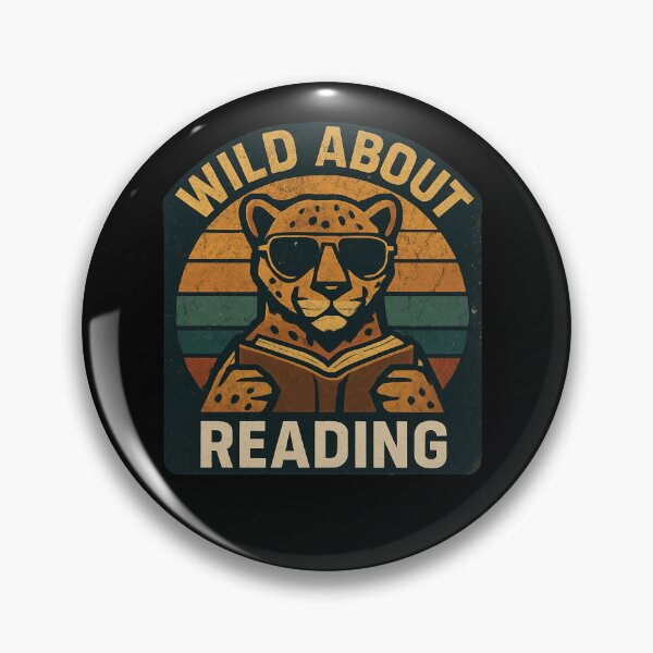 Item preview, Wild About Reading Cheetah designed and sold by SiarheiYur.