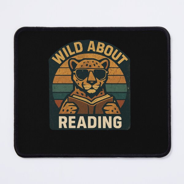 Item preview, Wild About Reading Cheetah designed and sold by SiarheiYur.
