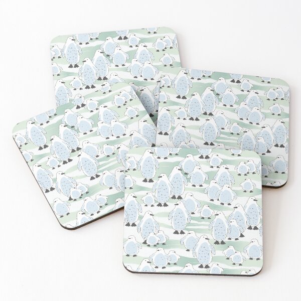 Item preview, Albino Penguins in a Winter Drift designed and sold by Alex  Blud.